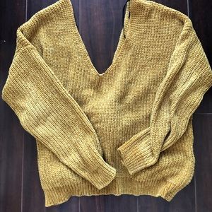 Forever 21 wide neck sweater